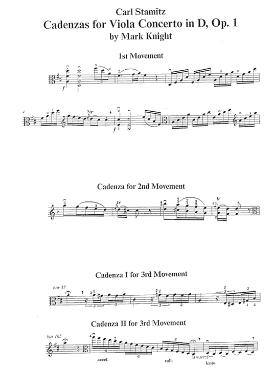 Cadenzas for Carl Stamitz Viola Concerto No.1 in D, op.1, images/cadenzas_stamitz_score_page_1.gif