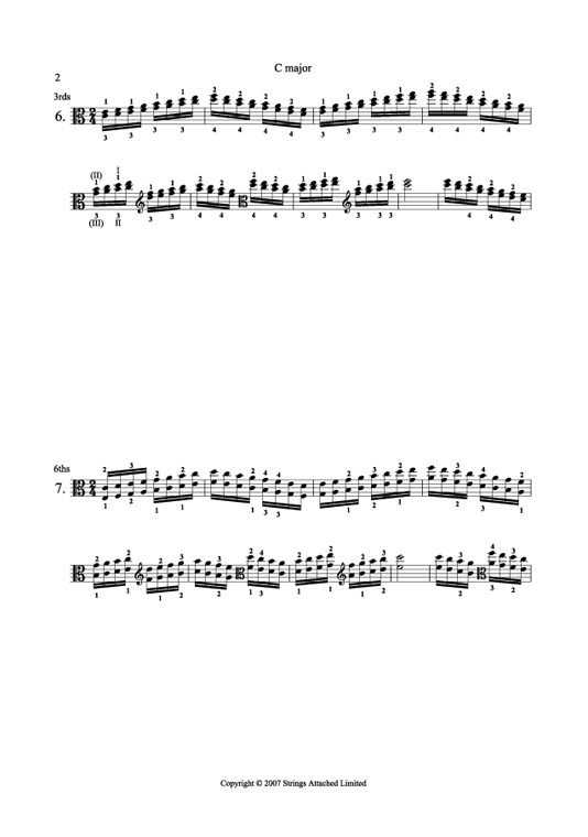 Carl Flesch Plus Scales for Viola Volume I, images/images/scales_viola_sample.jpg